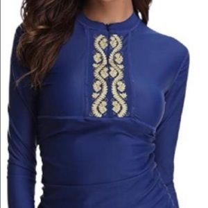 Cabanalife swim shirt dress small